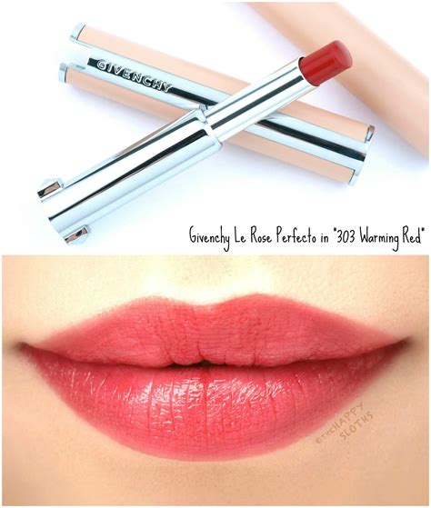 givenchy rose perfecto lip balm 110|givenchy color changing lip gloss.